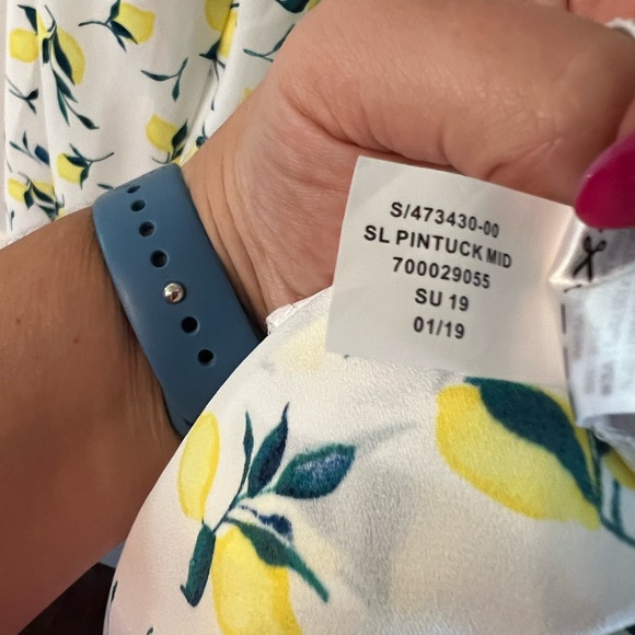 NWT size 14 pintuck midi dress, Banana Republic - Picture 3 of 3